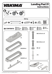 Yakima Landing Pad 21 Instructions