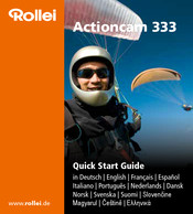 Rollei Actioncam 333 Guide De Démarrage Rapide