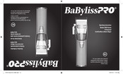 BaBylissPro FX870 Serie Directives D'utilisation