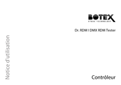 thomann BOTEX Dr. DMX RDM Notice D'utilisation