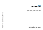 Thomann Millenium Drums MPS-750X Notice D'utilisation