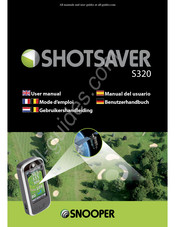 Snooper SHOTSAVER S320 Mode D'emploi