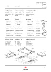 erowa FrameSet ER-041271 Instructions De Montage