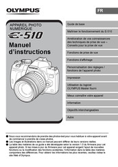 Olympus E-510 Manuel D'instructions