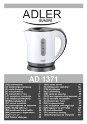 Adler Europe AD 1371 Mode D'emploi