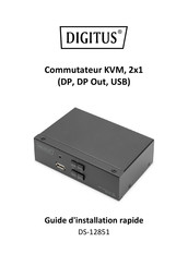 Digitus DS-12851 Guide D'installation Rapide
