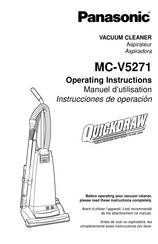 Panasonic QUICKDRAW MC-V5271 Manuel D'utilisation