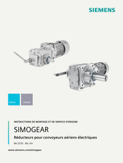 Siemens SIMOGEAR BA 2535-KH Instructions De Montage Et De Service D'origine