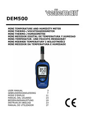 Velleman DEM500 Mode D'emploi