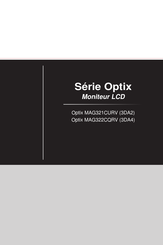 MSI Optix MAG322CQRV Mode D'emploi