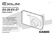 Casio Exilim EX-Z7 Mode D'emploi