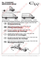 ConWys AG 21040538C Instructions De Montage