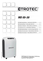 Trotec MD 05-30 Manuel D'utilisation