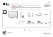 LG 50US340C0UD Guide De Configuration Rapide