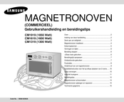 Samsung CM1619 Mode D'emploi Et Conseils De Cuisson