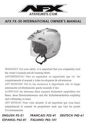 AFX FX-50 Manuel De L'utilisateur