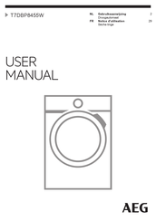 AEG T7DBP8455W Notice D'utilisation