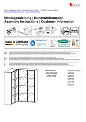 Rauch Quadra AG298.0Q42 Instructions De Montage