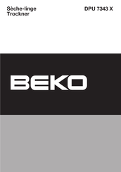 Beko DPU 7343 X Mode D'emploi