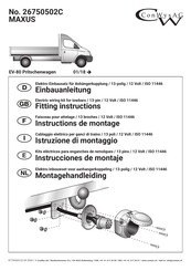 ConWys AG 26750502C Instructions De Montage