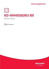 Sharp KD-NHH9S8GW3-BX Manuel D'utilisation