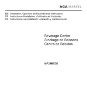 AGA MARVEL MP24BCG0 Instructions D'installation, D'utilisation Et D'entretien