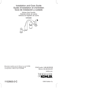 Kohler Forte K-R10430 Guide D'installation Et D'entretien