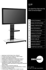 Omnimount G3FP Manuel D'instructions