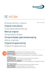 Dustcontrol DC AirCube Notice Originale