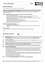 Skan Holz Tokio 4 Mode D'emploi