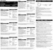 Sharp ELSI MATE EL-M711E Mode D'emploi