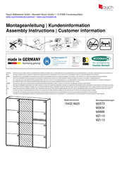 Rauch 15432.9620 Instructions De Montage