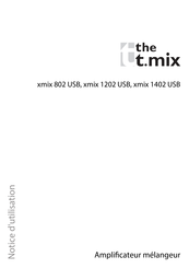 thomann the t.mix xmix 1202 USB Notice D'utilisation