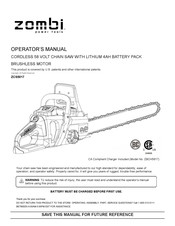 EarthWise Zombi ZCS5817 Manuel De L'utilisateur