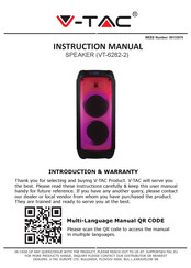 V-TAC VT-6282-2 Manuel D'instructions