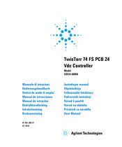 Agilent Technologies TwisTorr 74 FS PCB 24 Mode D'emploi
