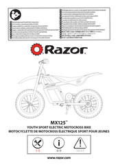 Razor MX125 Mode D'emploi