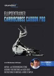 Skandika Fitness CARDIOCROSS CARBON PRO Mode D'emploi