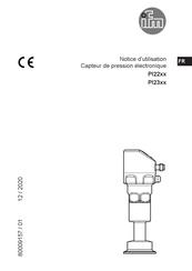 IFM PI22 Serie Notice D'utilisation