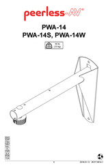 peerless-AV PWA-14W Mode D'emploi