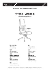 hjh OFFICE VITORO 600989 Instructions De Montage Et D'utilisation