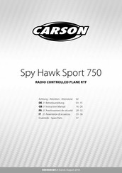 Carson Spy Hawk Sport 750 Manuel D'instructions