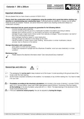 Skan Holz 603695-15 Instructions D'installation