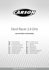 Carson Devil Racer 2.4 GHz Manuel D'instructions