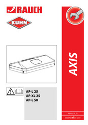 Rauch KUHN AXIS AP-L 25 Mode D'emploi