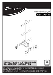 Soozier A91-299V00 Instructions D'assemblage