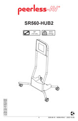 peerless-AV SR560-HUB2 Mode D'emploi