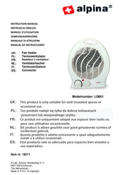 Alpina LQ801 Manuel D'utilisation