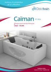 DISTRIBAIN Caiman RT1804 Notice D'installation Et D'utilisation