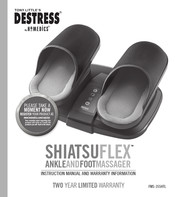 HoMedics TONY LITTLE'S DESTRESS FMS-355HTL Manuel D'instructions